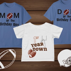 Maglia da calcio della mamma del festeggiato - Set coordinato per la famiglia