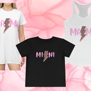 Mini Toddler T-Shirt- Mommy and Me Set