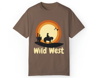 Wild West Desert Tee - Embrace the Rugged Frontier!