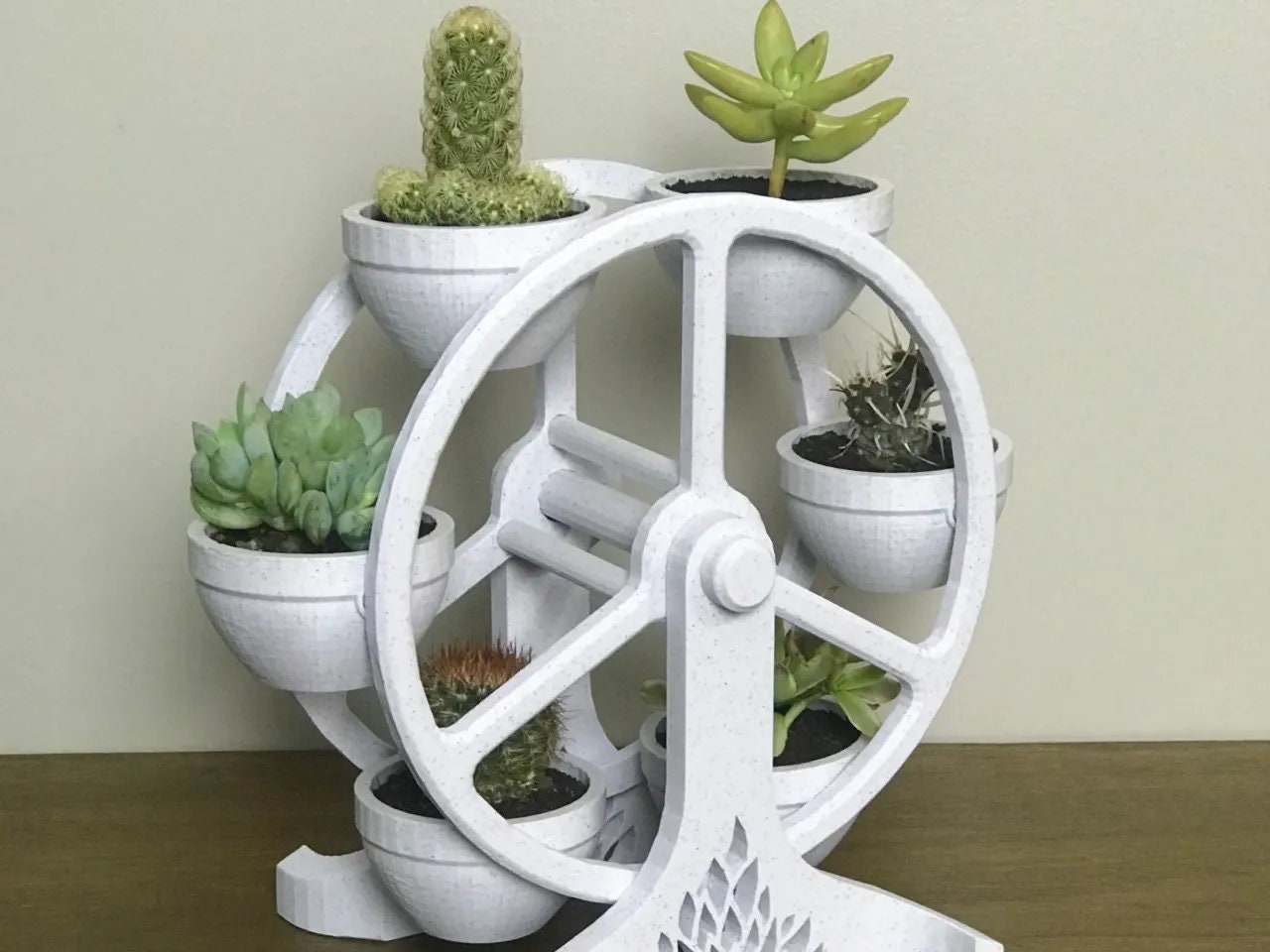 Ferris Wheel Plant Stand (ORIGINAL PRODUCT) 3D STL - Etsy