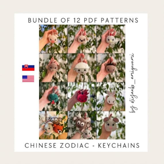 40 Animal Crochet Patterns for Cute Gifts, Nursery Decor, and Cozy Makes 13 Crochet Zodiac Animal