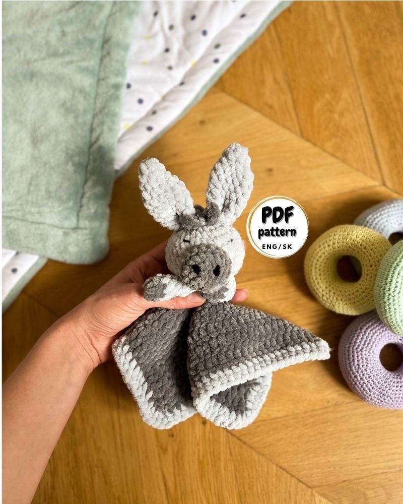 Crochet Donkey Lovey