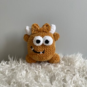 Crochet Monster Pattern, Crochet Pattern for Beginners, Cute Amigurumi Pattern, DIY Spring craft, Gift for Crochet Lover, Monster Plushie image 6
