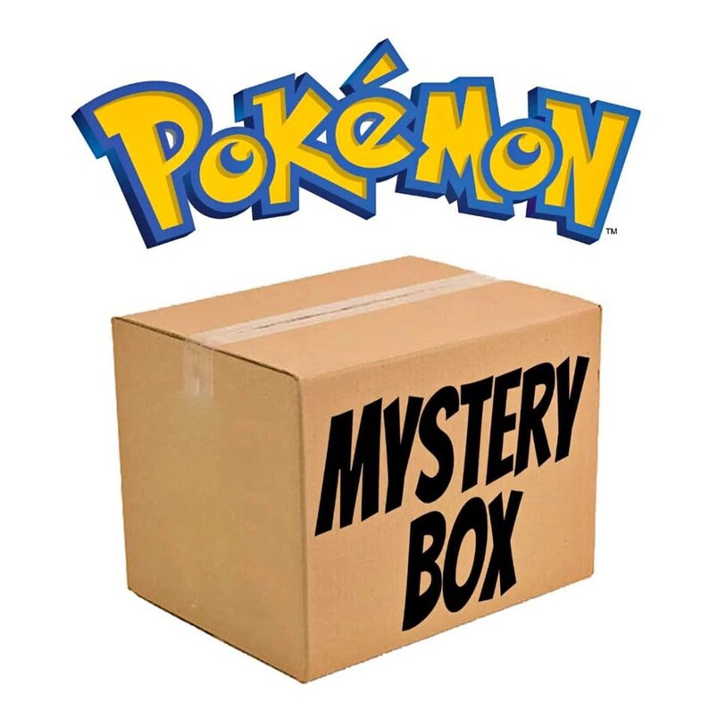 Pokemon Mystery Box Etsy UK
