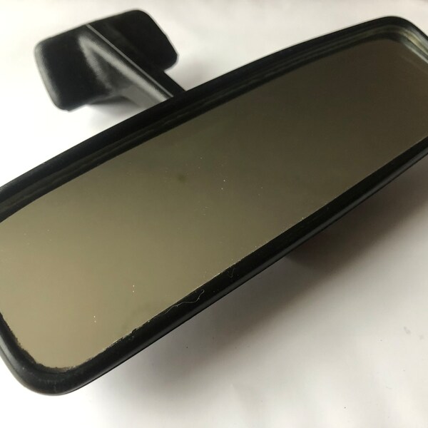 Volkswagen Golf Jetta Mk2 Scirocco Passat B2 genuine interior roof rear view mirror black 803857511