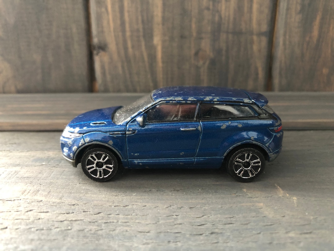 Range Rover Evoque Blue MAJORETTE Die Cast Collectible 1:59 Car Scale ...