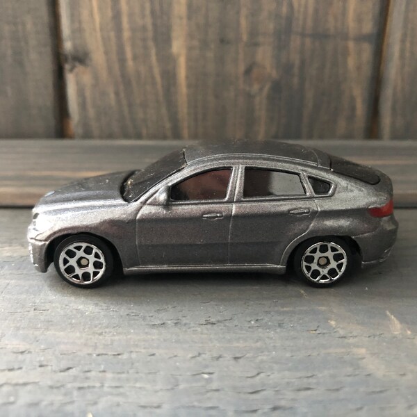 BMW X6 gray RMZ City Unifortune die cast Collectible 1:64 car scale model toy 4x4 city