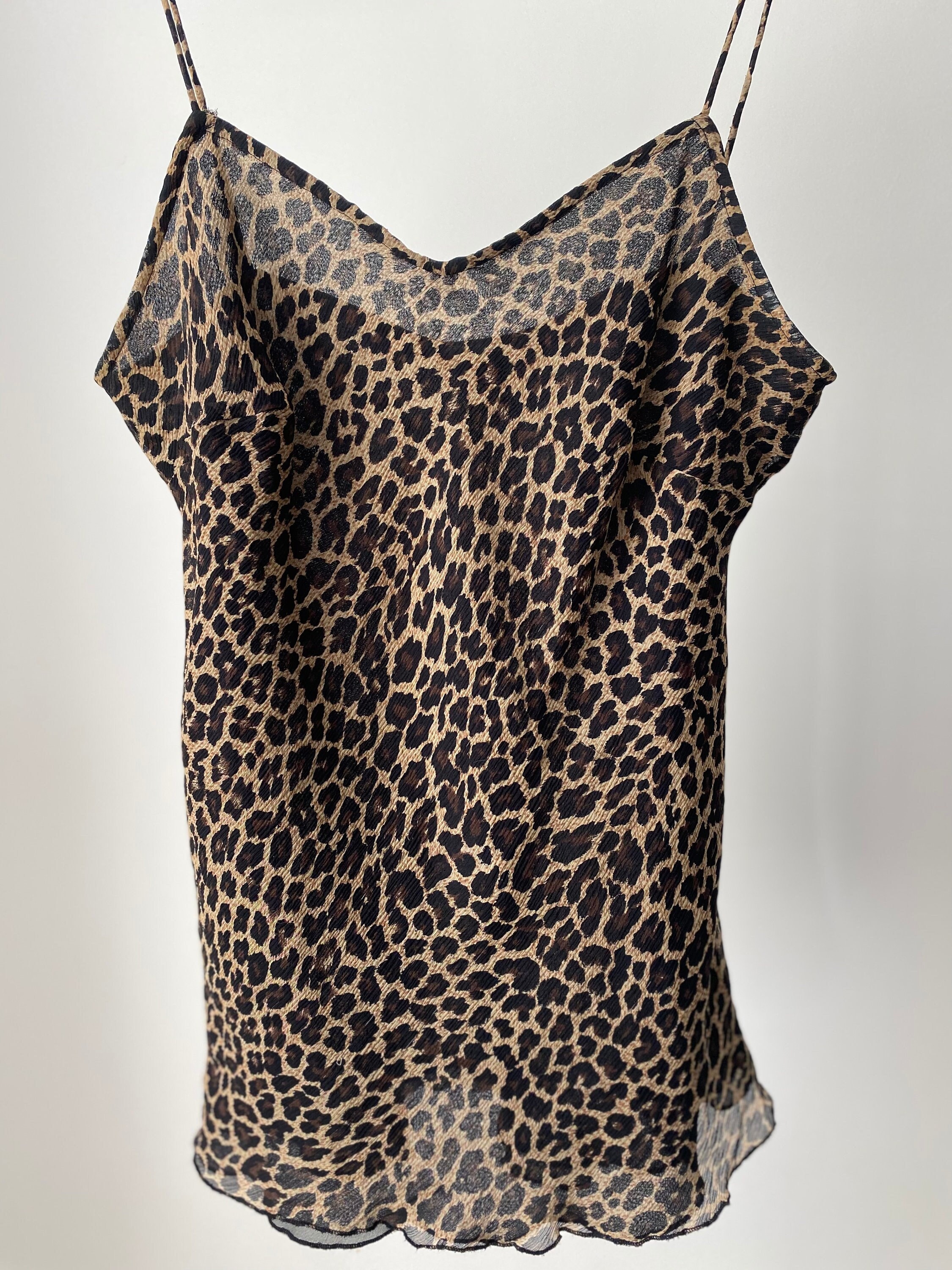 Fashion Women Leopard Print Mini Camisole S Women39;s Spring Summer Short  Camis