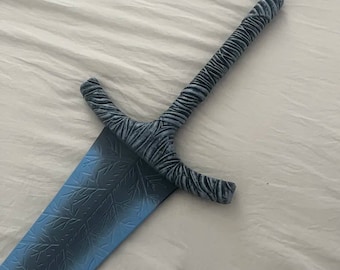 40&quot; Dark Moon Greatsword Elden Ring Foam Sword | Moonlight fantasy sword 1:1 Replica | High quality for display/collection/cosplay Dark Soul