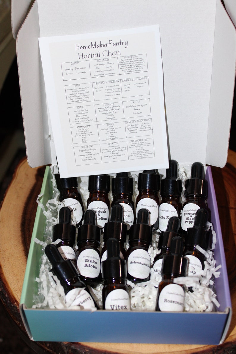 gift box of tinctures