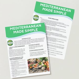 Mediterranean Diet Guide
