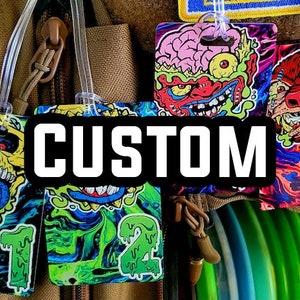 Custom Metal Disc Golf Bag Tags