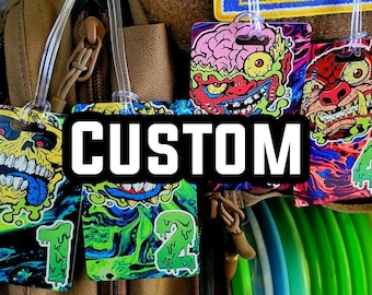 Custom Metal Disc Golf Bag Tags