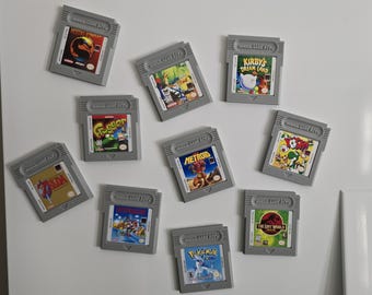 Custom Gameboy Fridge Magnets