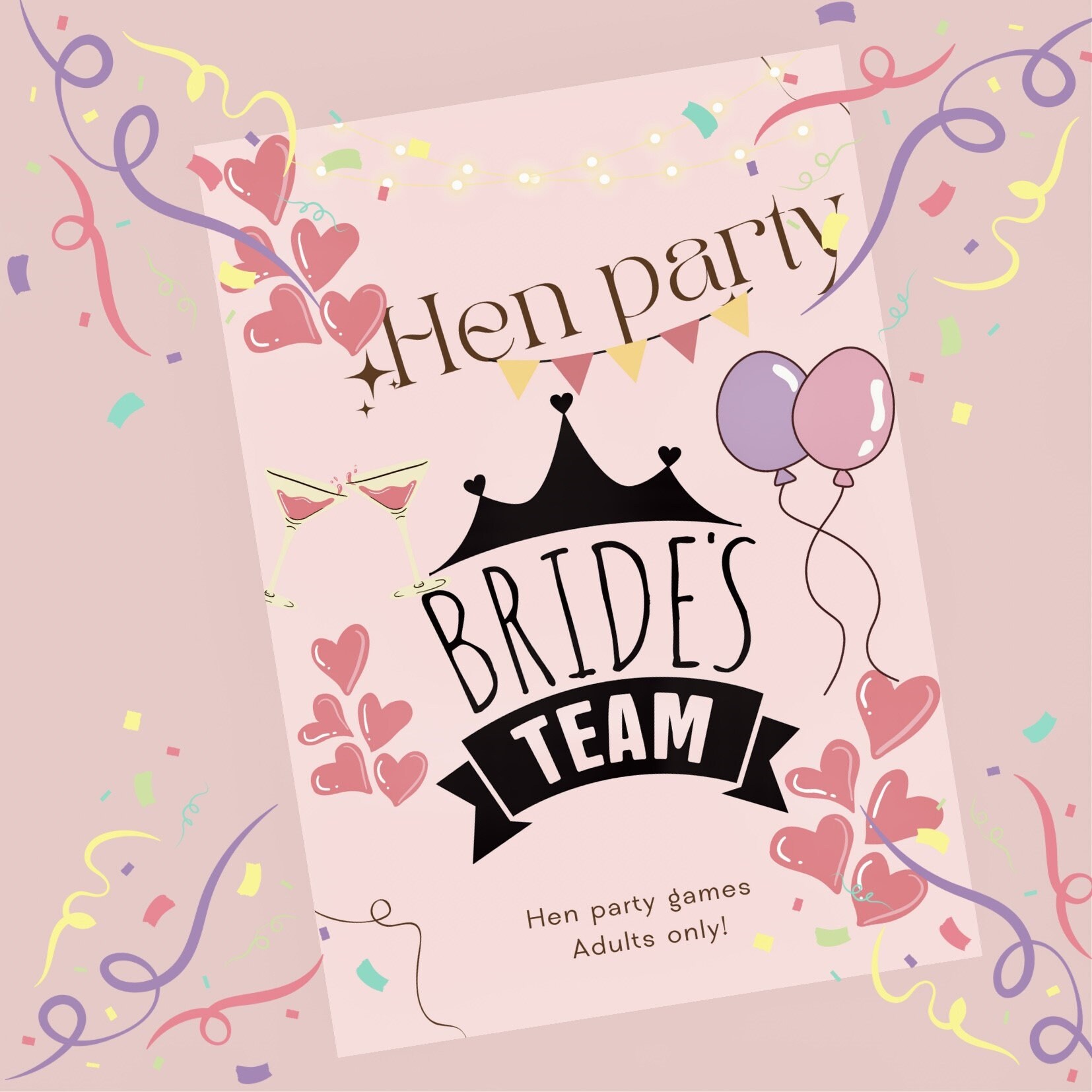 Hen Party Pack Etsy UK