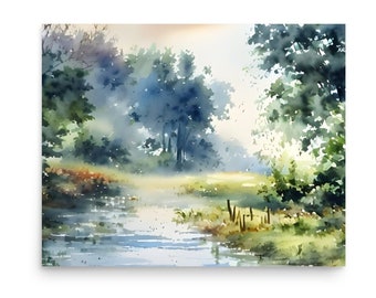 水彩画 風景画 Belmont J. G. 水彩画 風景画 Belmont J. G. Eng sub] Old mountain temple