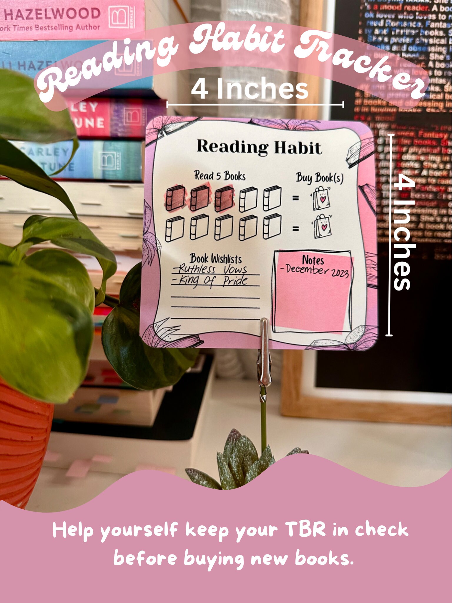 Tracker Reader Cards Reading Habit Tracker Cards | Pastel Colors, Book Wishlist - Etsy
