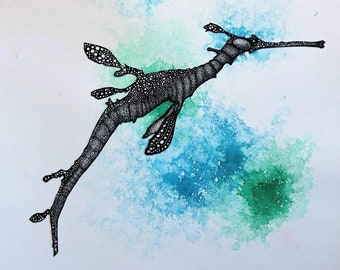Sjödrake i Sjögräs, 1 av 1 original