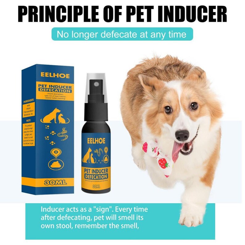Dog Pee Spray Training 30ml Poop Spray for Dog Training Puppy