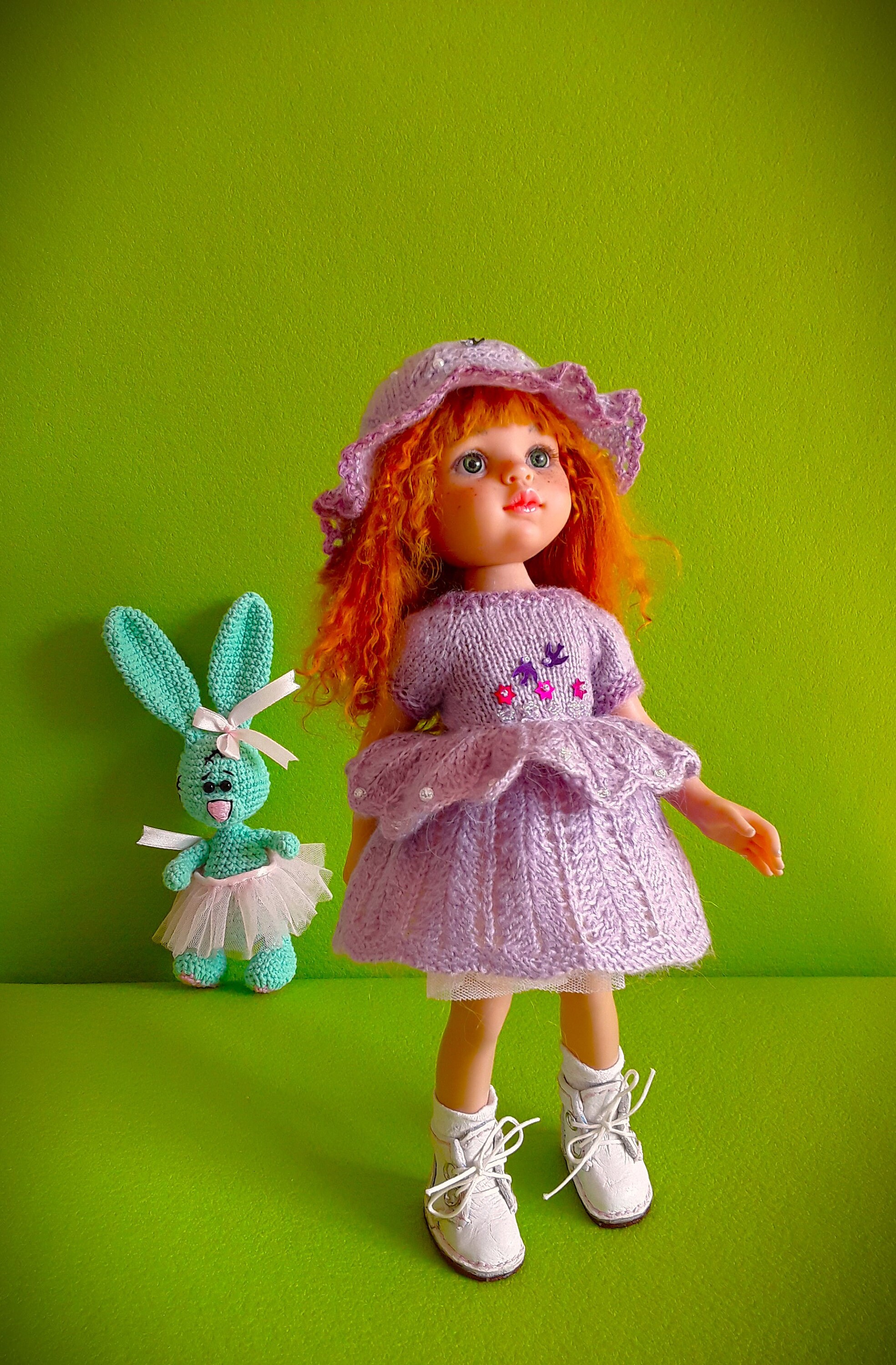 Poupée Minouche Sylvia Natterer OOAK repeinte customisée