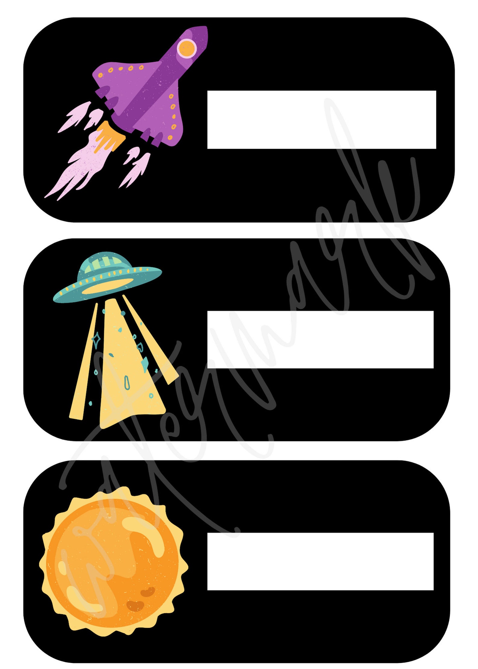 RA Spacethemed Door Decs Etsy