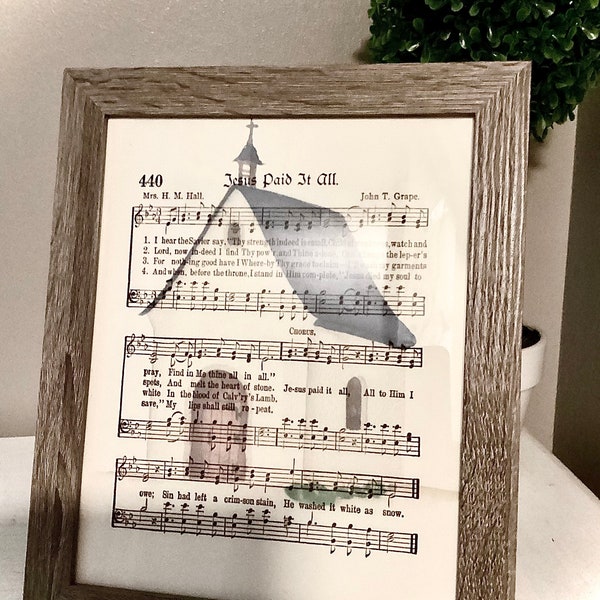 Hymn Wall Art - Etsy