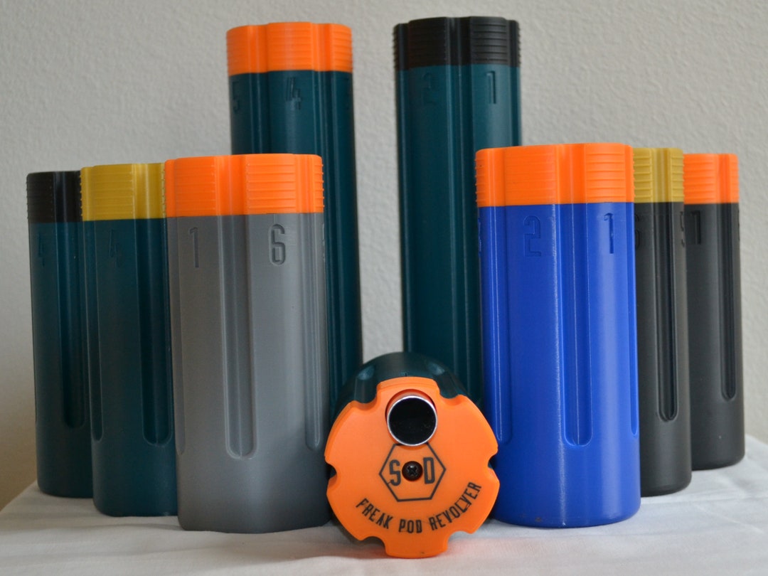 Paintball Freak and Freak XL Insert Holders. Locking Revolver Holds up