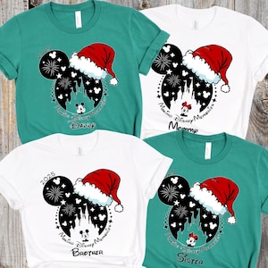 Mickey’s Very Merry Shirt, Personalized Disney Family Christmas Shirt, Custom Disney Family Christmas Shirt, Disney Christmas Matching Shirt
