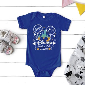 Disney Family Matching Shirt, Custom Disney Shirt, Personalized Disney Trip Shirt, Disney Vacation Family Shirts, Disney Trip 2026 Shirts image 5
