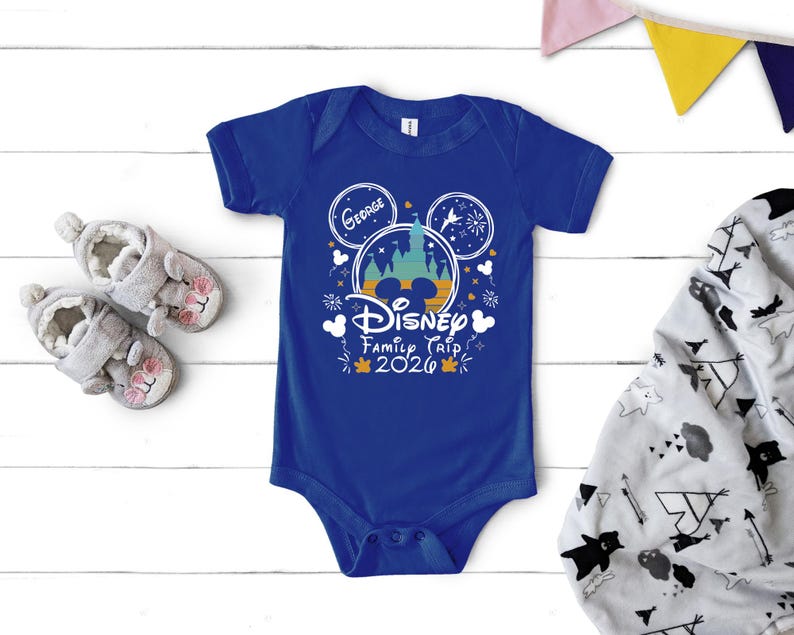 Disney Family Matching Shirt, Custom Disney Shirt, Personalized Disney Trip Shirt, Disney Vacation Family Shirts, Disney Trip 2026 Shirts image 5
