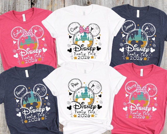 Disney Family Matching Shirt, Custom Disney Shirt, Personalized Disney Trip Shirt, Disney Vacation Family Shirts, Disney Trip 2026 Shirts
