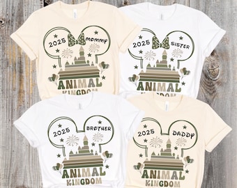 Disney Animal Kingdom Shirt 2025, Disney Safari Mode Shirts, Custom Disney Animal Kingdom Family Shirt, Personalized Disney Safari Trip Tee