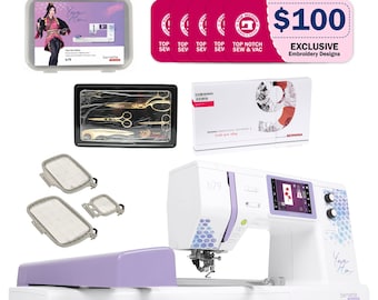 Bernette B79 Yaya Han Edition Sewing & Embroidery Machine w/ EXCLUSIVE Gift- In stock!