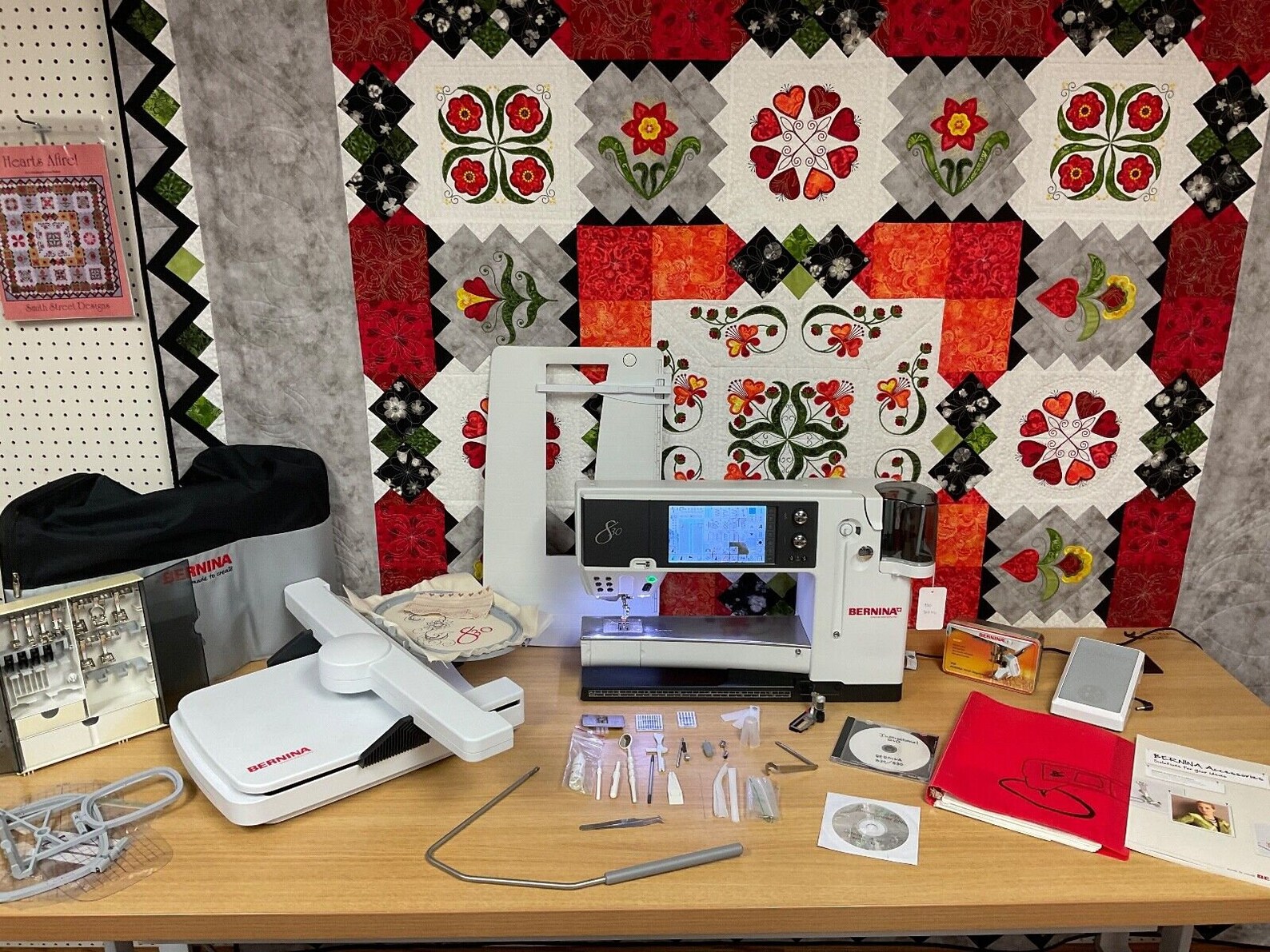 Bernina 830 Sewing/quilting/embroidery Machine With BSR Stitch Etsy