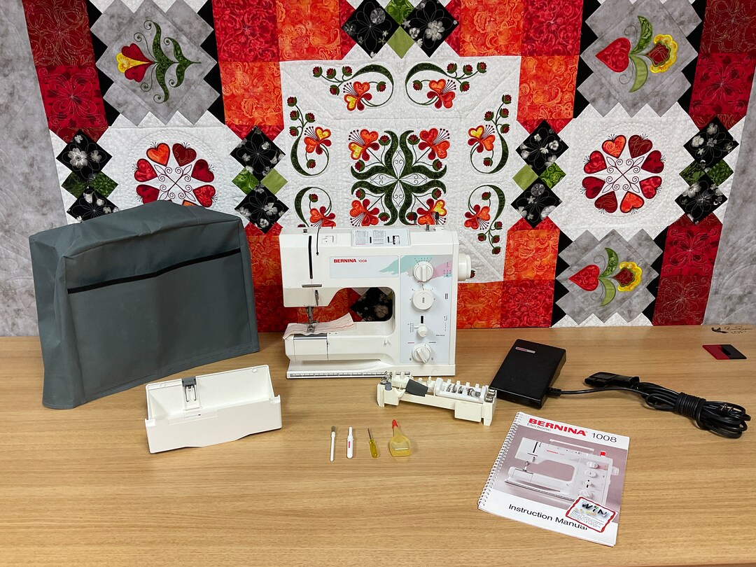 Bernina 1008 Mechanical Sewing Machine fully Serviced & Ready Etsy