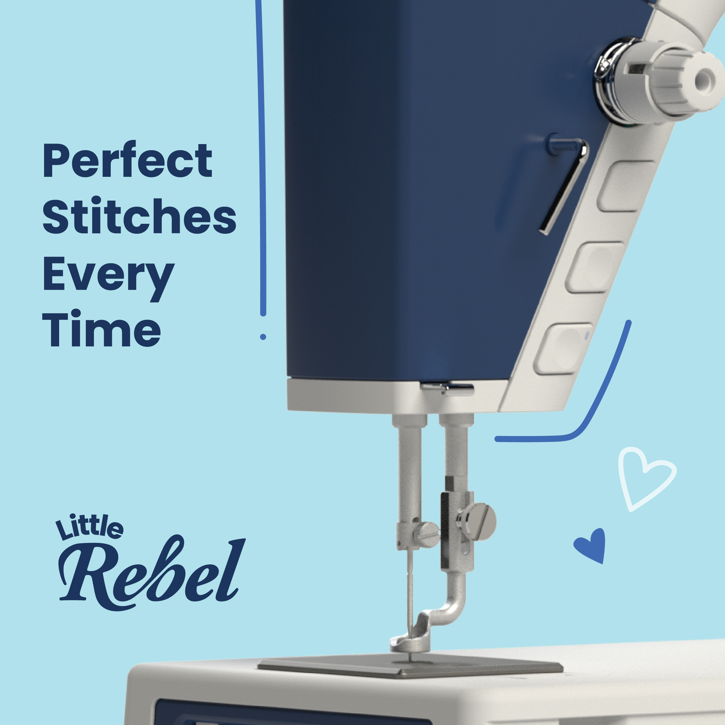 Grace Little Rebel Sewing & Quilting Machine machine Only No Frame With