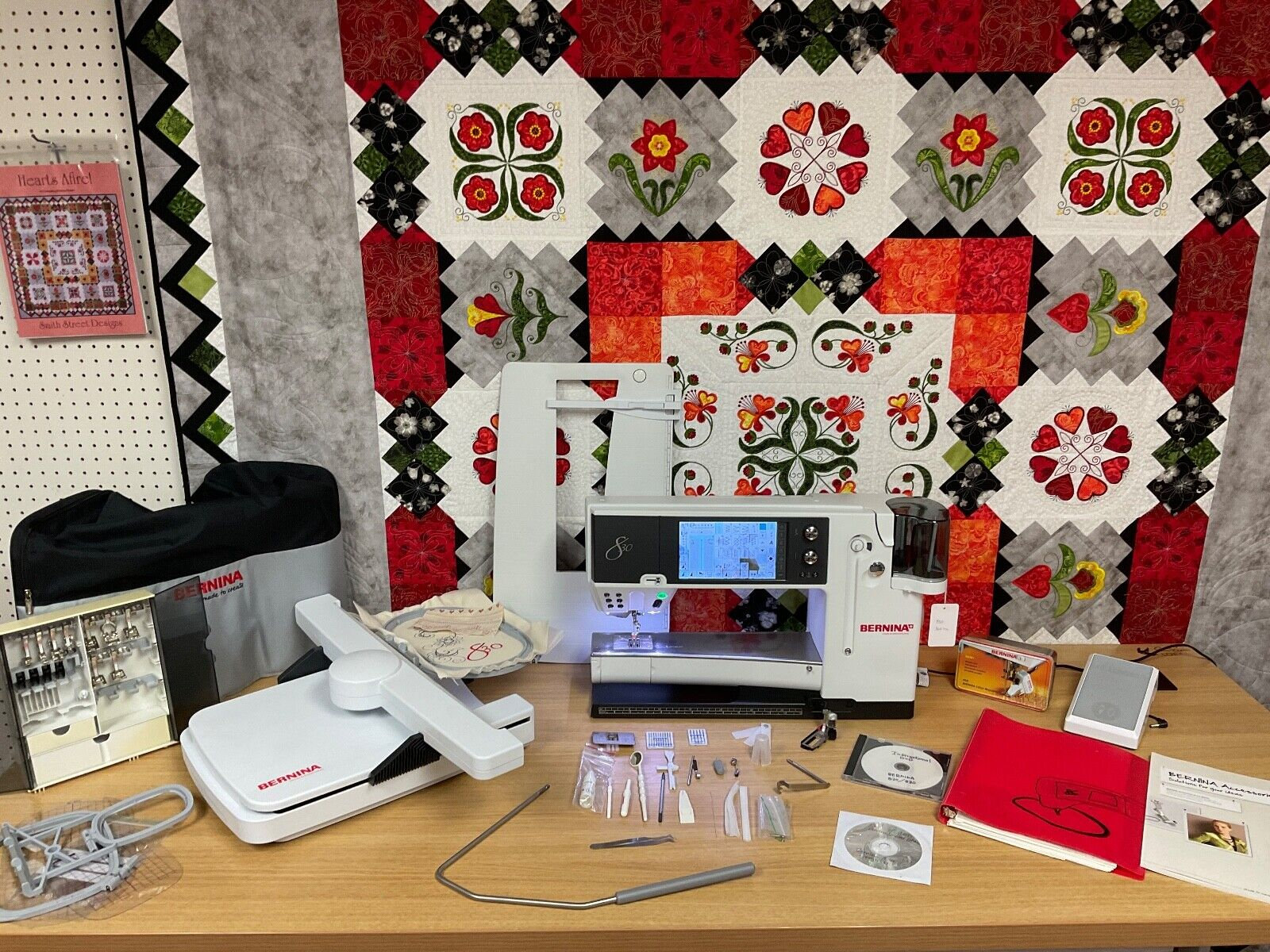 Bernina 830 Sewing/quilting/embroidery Machine With BSR Stitch Etsy