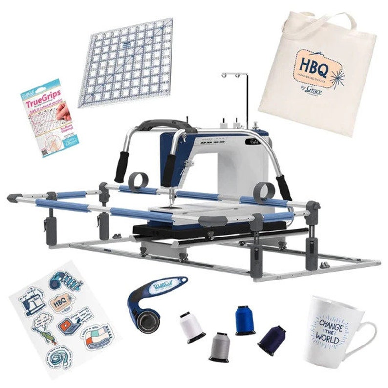Grace Little Rebel Sewing & Quilting Machine with Grace Quilter