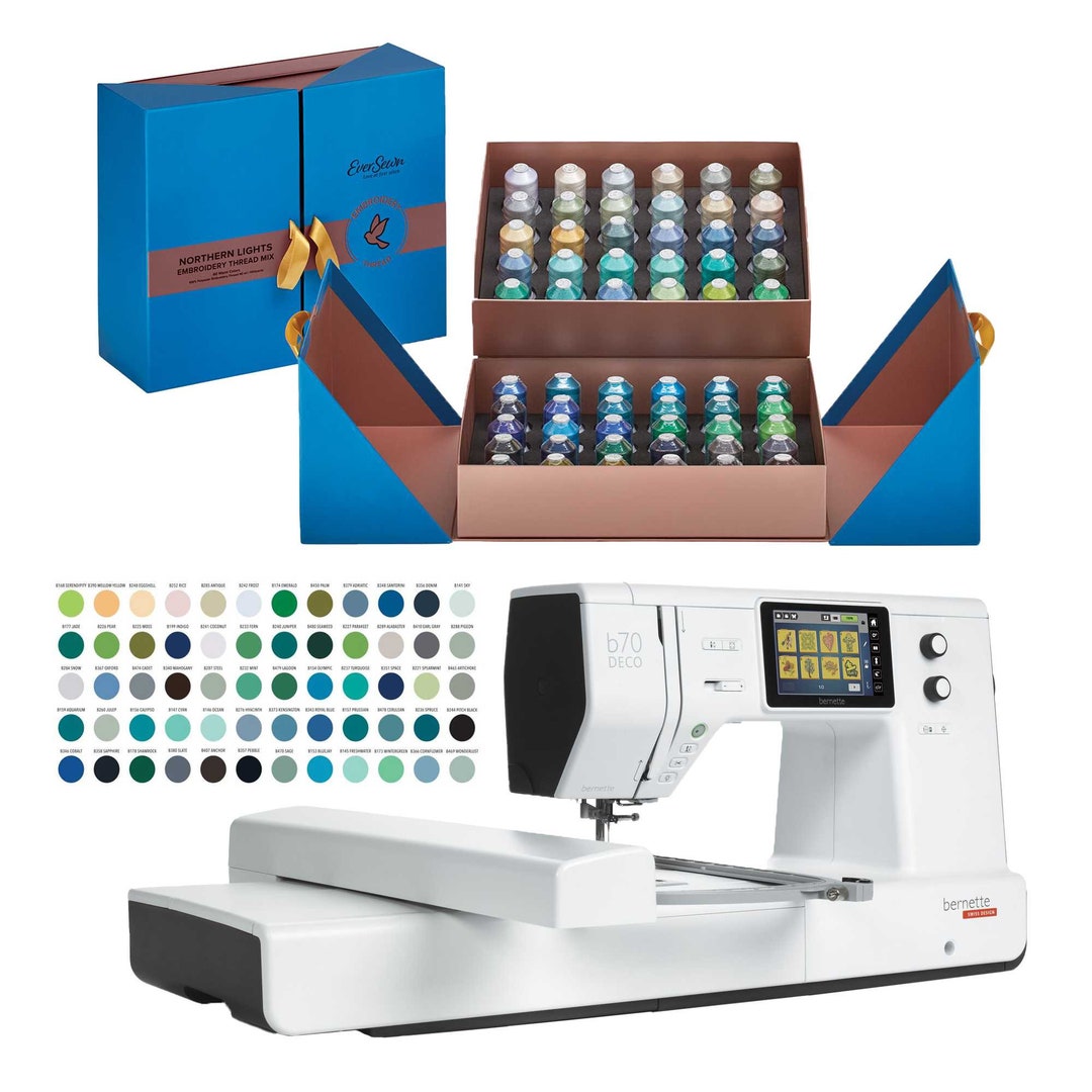 B70 DECO Affordable Embroidery Machine Thread Bundle Etsy