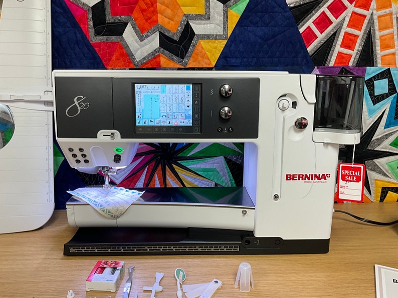 Bernina 820 QE Quilters Edition Sewing / Quilting Machine BSR Stitch