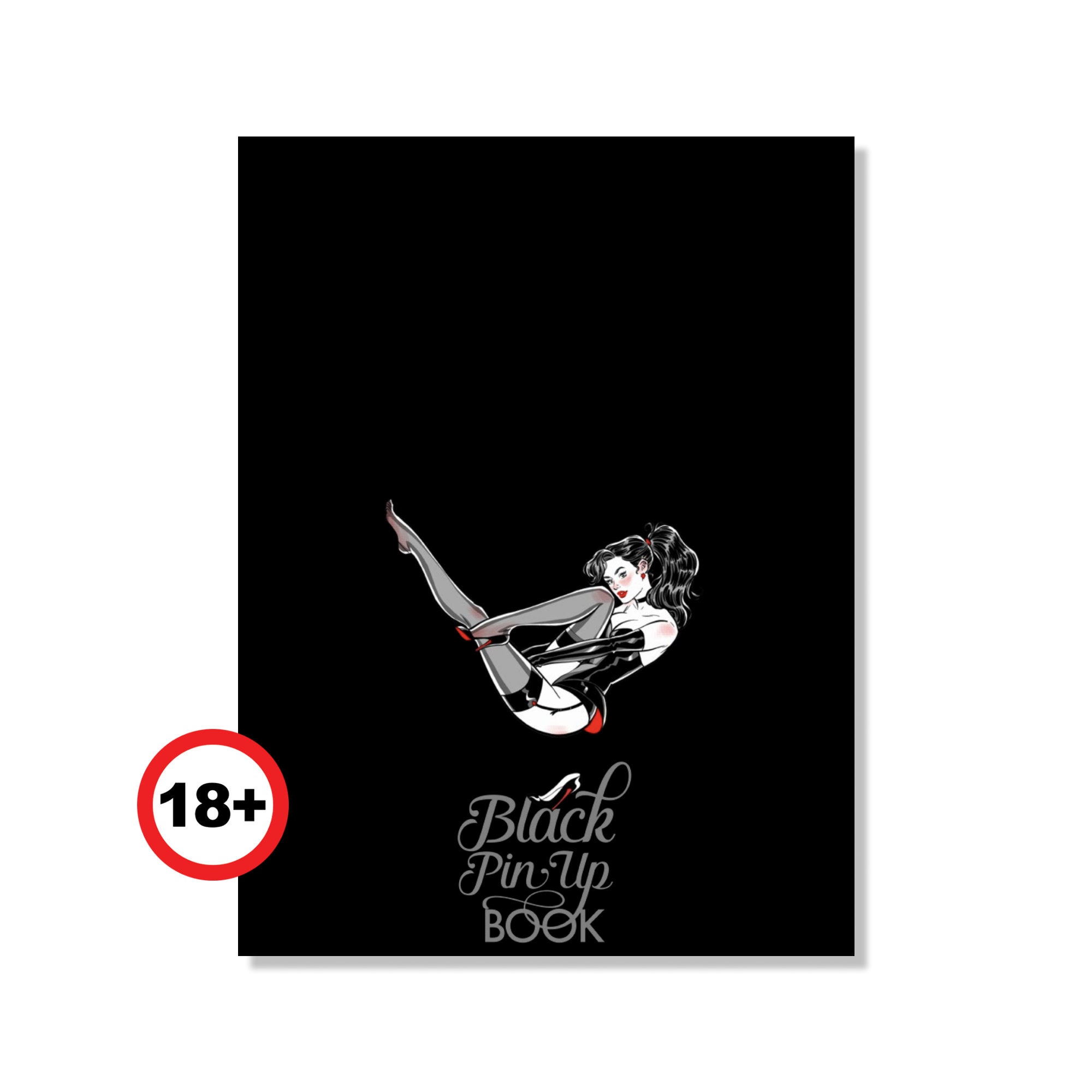 Black Pin-up Book [PDF] NSFW - Etsy