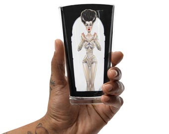Shaker pint glass - Gothic 3