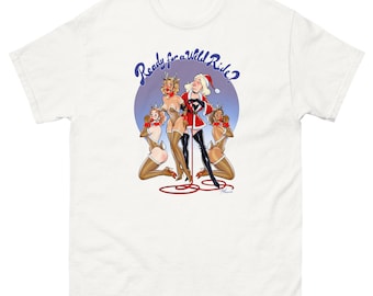Bereit für eine wilde Fahrt? - Klassisches Unisex-T-Shirt