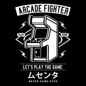 アーケードファイター、ゲームをプレイ、ゲームをプレイしよう、ゲームオーバーにならない、レイヤーカットファイル SVG + PNG + JPG + Eps Cricut Design Space ファイル
