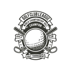 Ligue des clubs de golf, club de golf, championnat du monde de golf, tournoi de golf, fichier de coupe éditable SVG + EPS + AI + Png + Jpeg + GiF