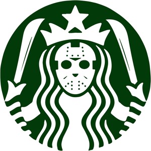Jason Voorhees Halloween Coffee, Black 🖤 and Green 💚 2 Versions, Cricut Design Space Cut File SVG + PNG + JPEG + EPS + AI + PDF