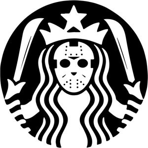 Jason Voorhees Halloween Coffee, Black 🖤 and Green 💚 2 Versions, Cricut Design Space Cut File SVG + PNG + JPEG + EPS + AI + PDF