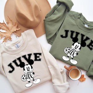 Juve Shirt, Juventus Sweatshirt, Juve Mickey Crewneck, Juventus Hoodie, Juventus Fan Shirt, Juventus Jersey, Juventus Football Sweater