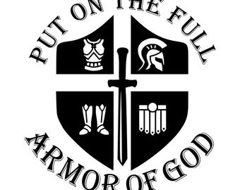 Armor of God SVG: Christian Cut Files (Digital Download)