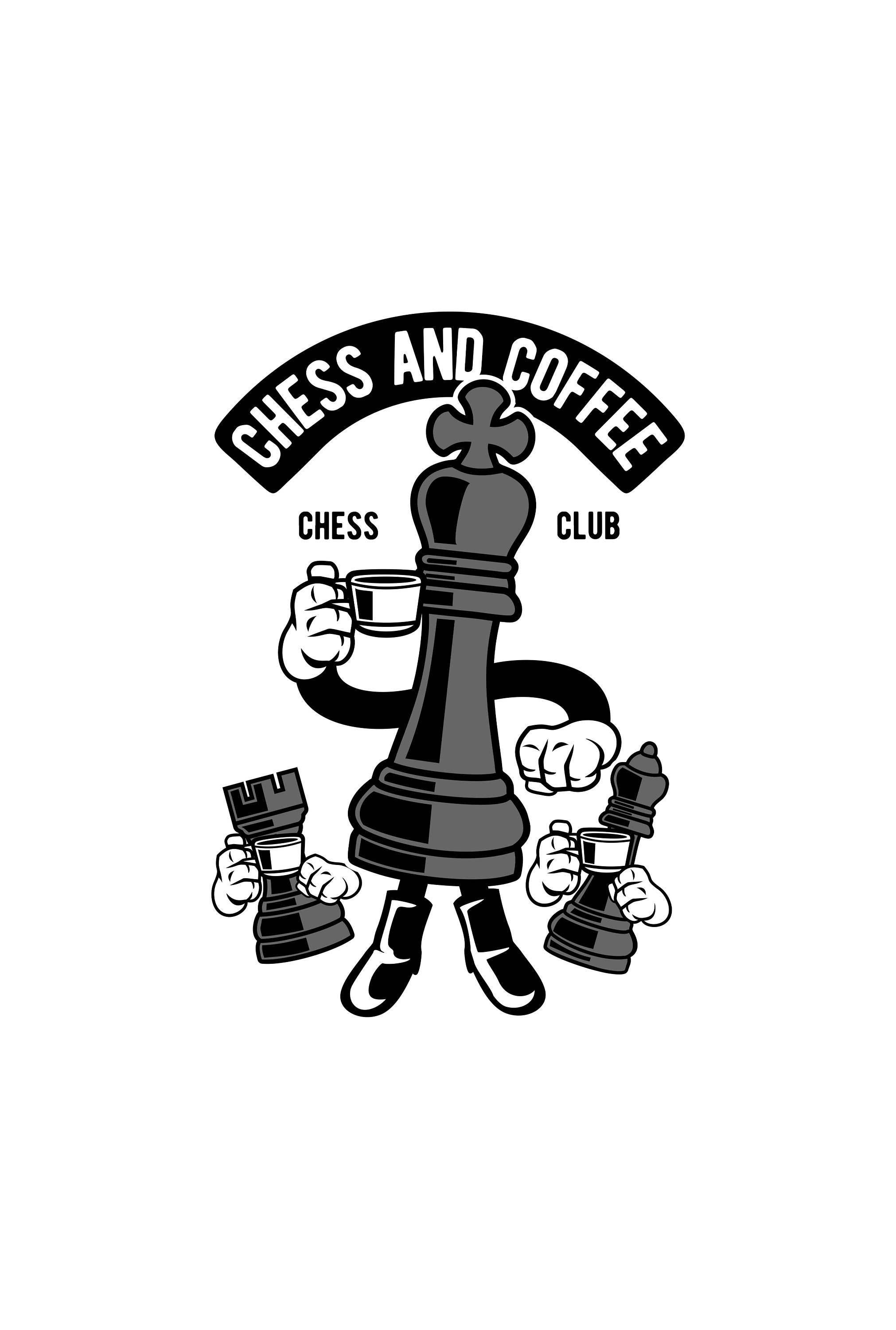 Chess Piece Black King Club Pieces Banner Board Game Check Mate Player  Competition FIDE Master .SVG .PNG Clipart Vector Cricut Cut Cutting